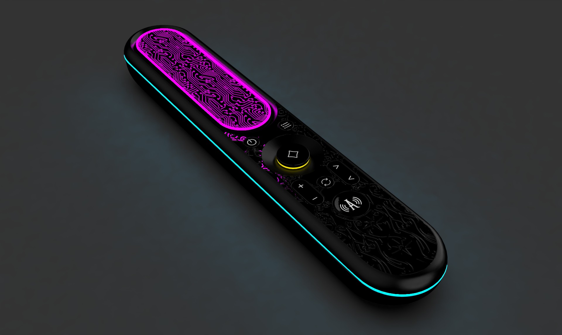 Finished polygonal model of the gaming controller with PBR textures Finished polygonal model of the gaming controller with PBR textures