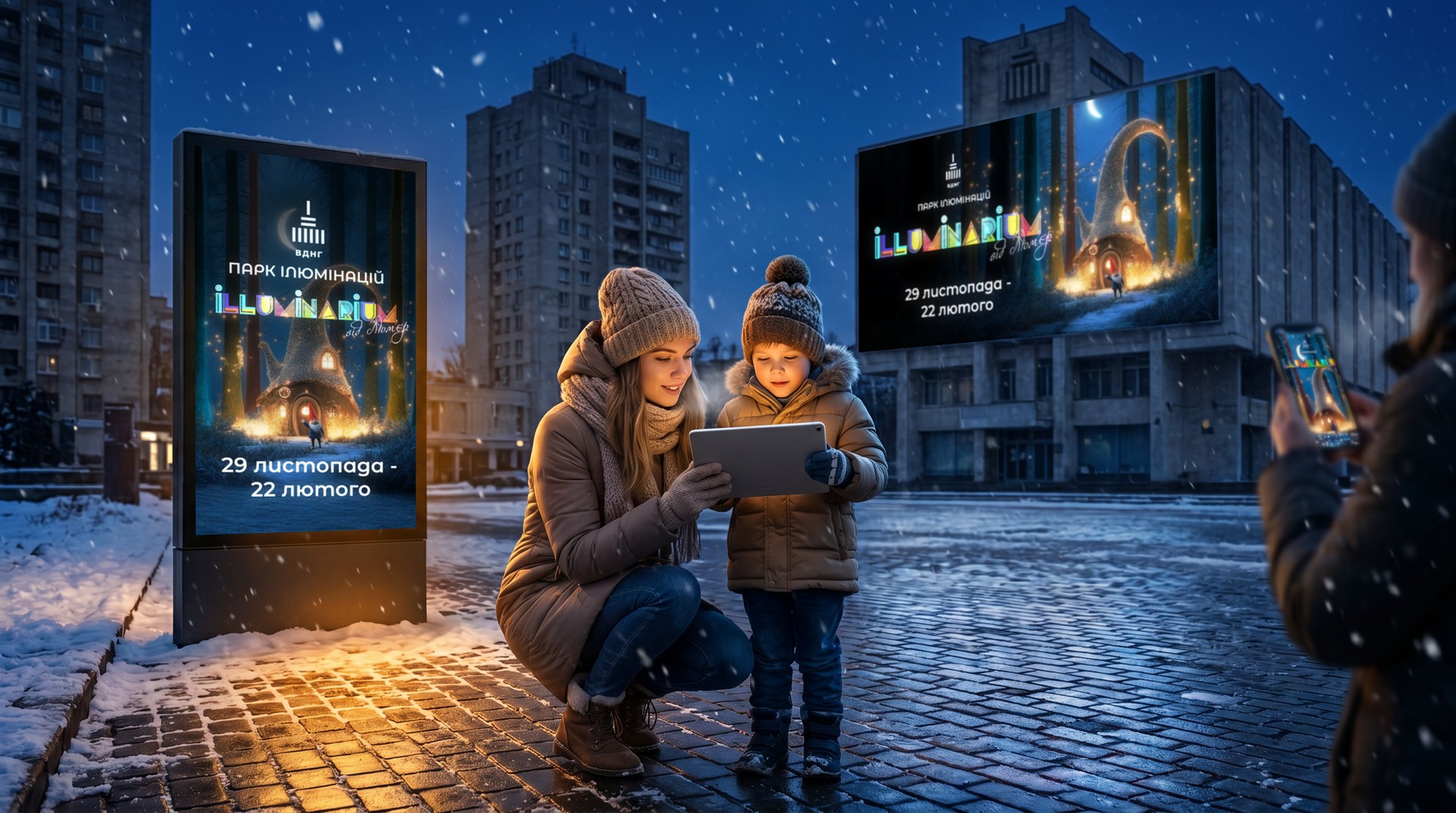 dooh advertising animation on street LED screens dooh advertising animation on street LED screens