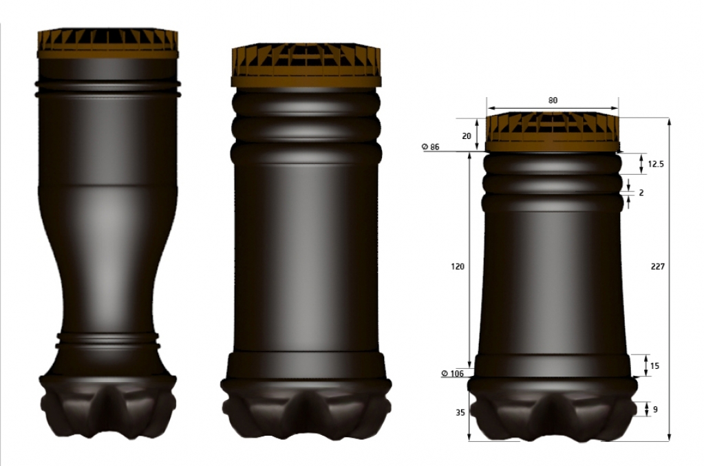 Designing 3D shape of beer bottles