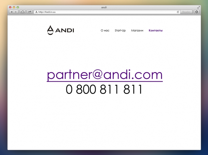 Andi web design