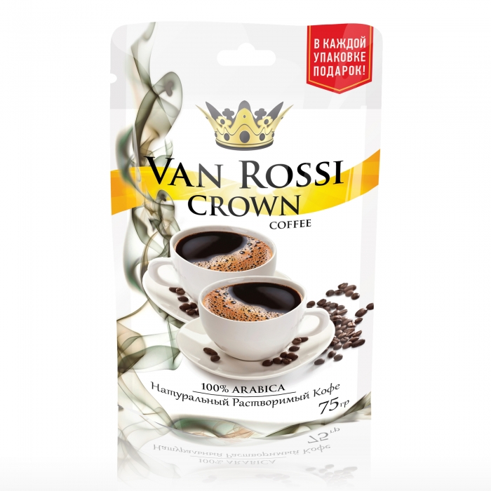 Дизайн упаковки кофе CROWN