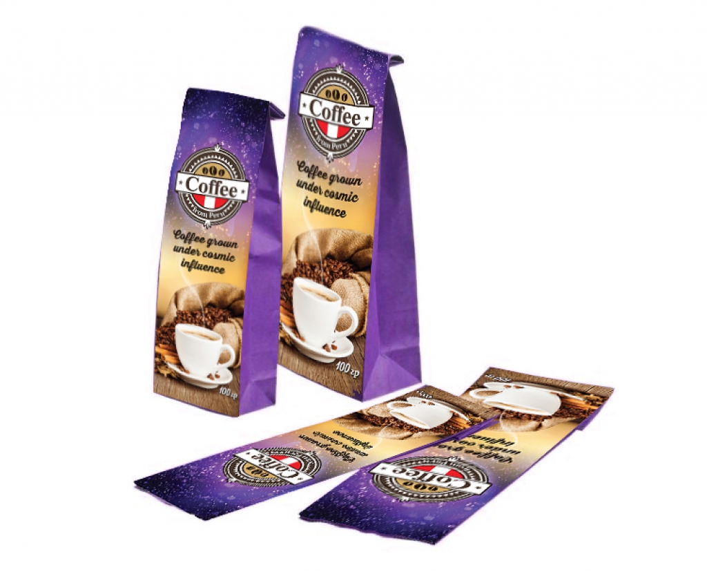 Packaging Design for coffee Coffee Grown