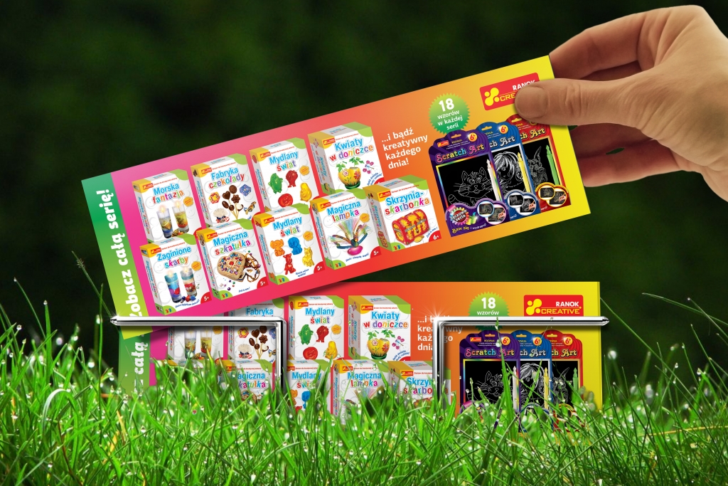 Design of promotional flyers. Poland