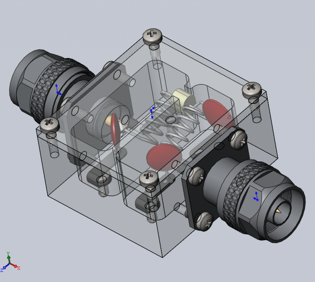 Matching filter assembly