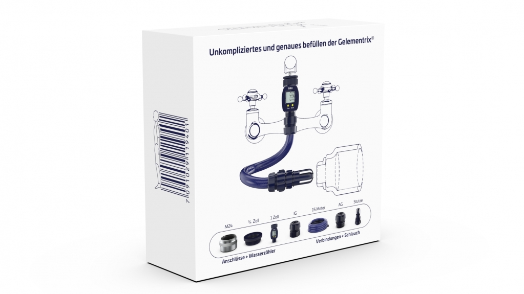Gelementrix branded product design - Fillix
