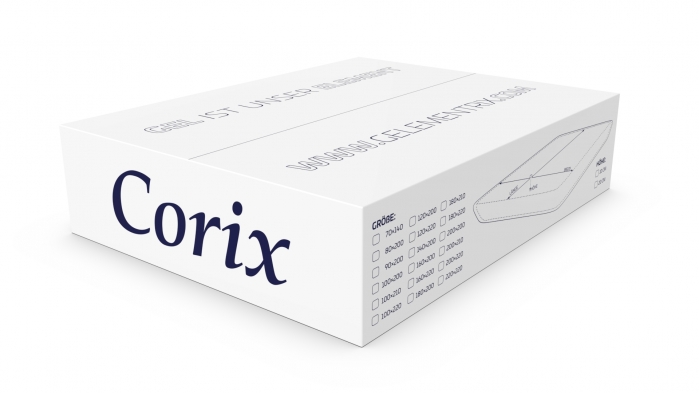 Gelementrix branded product design - Corix Box
