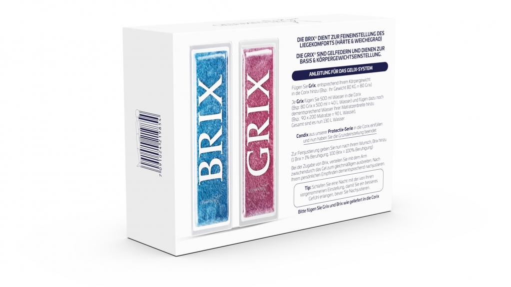 Gelementrix branded product design - Gelix Box