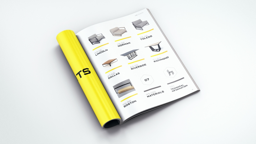 Furniture catalog for GAE.design