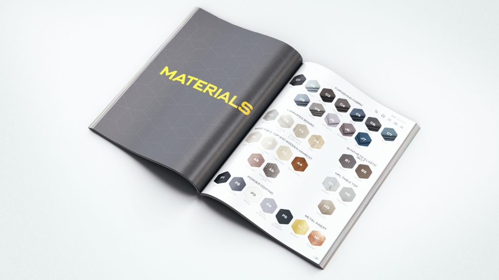Furniture catalog for GAE.design