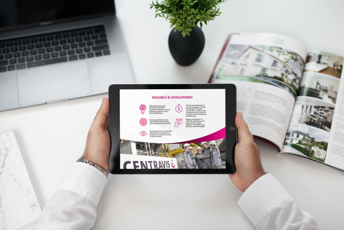 Презентация для компании Centravis